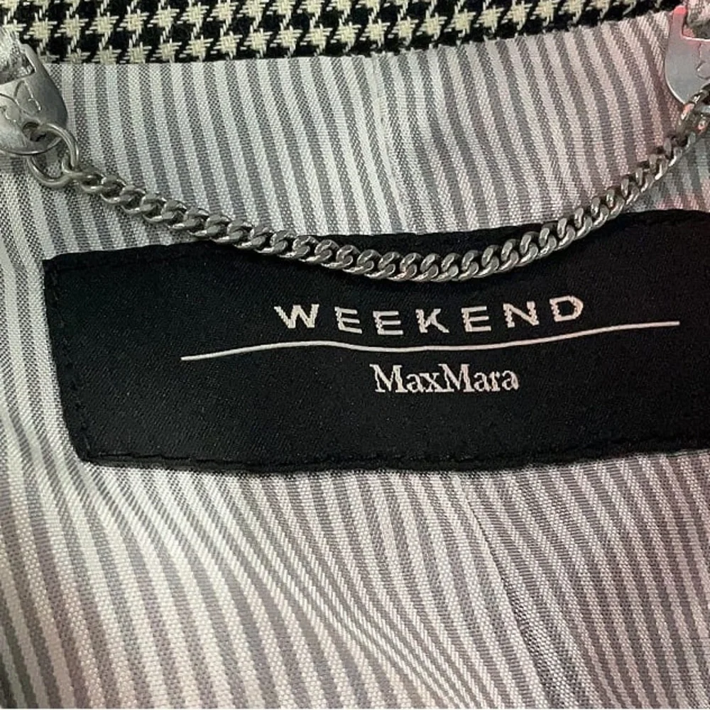 Weekend Max Mara Vintage Houndstooth Blazer Size 8